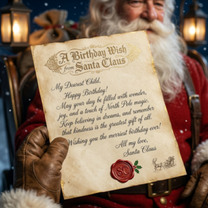 Birthday Letter from Santa